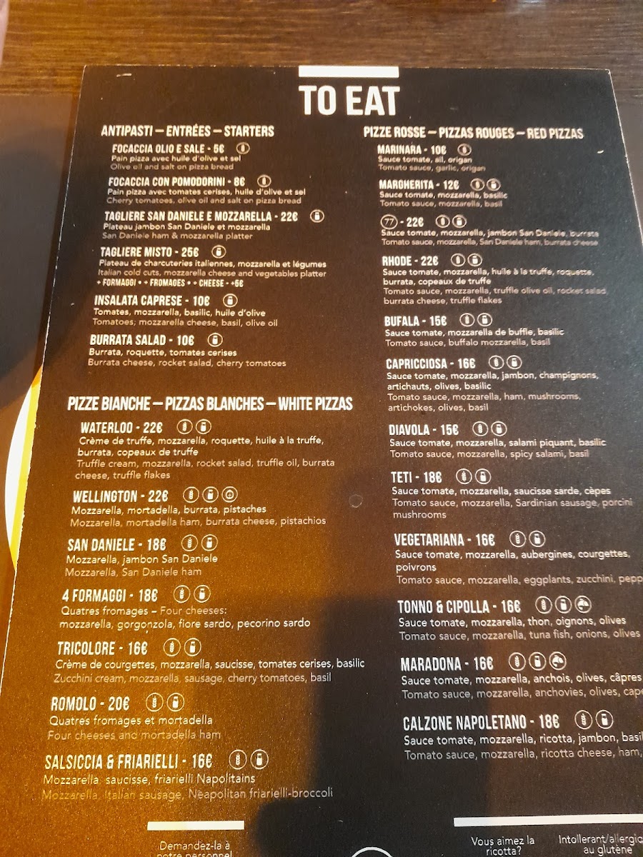 Menu Pizzeria 77-4